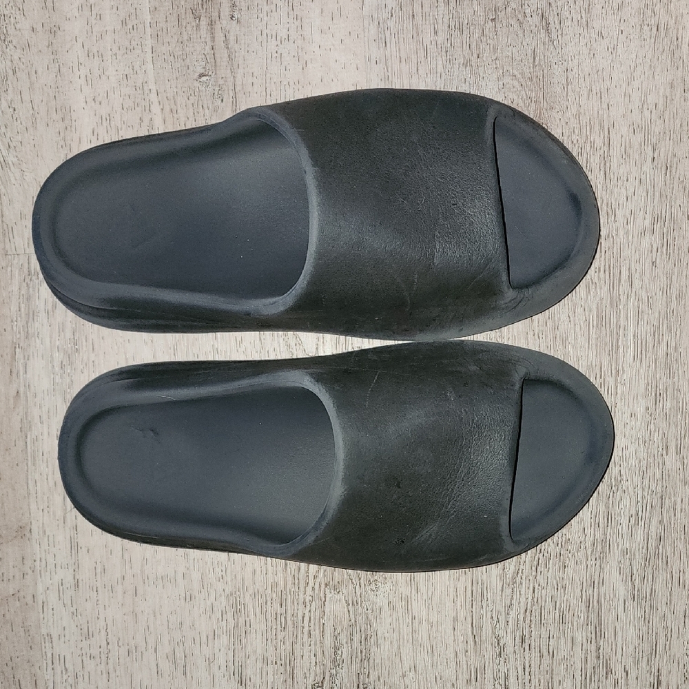 Classic Black Slide Sandals